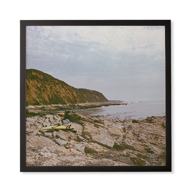 DENY Designs rocky beachside Framed Wall Art