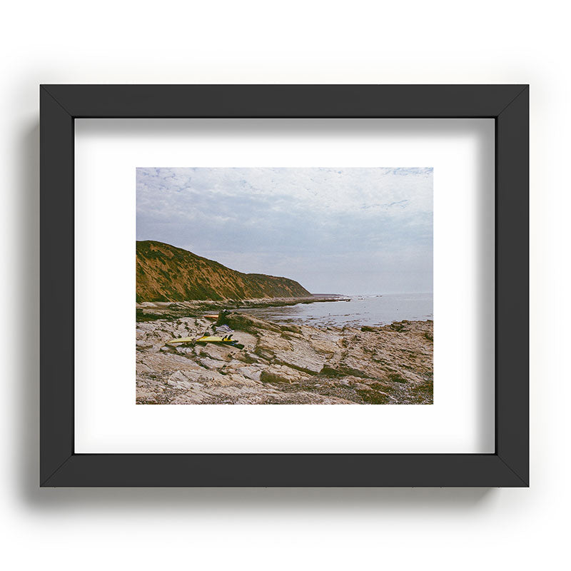 DENY Designs rocky beachside Recessed Framing Rectangle