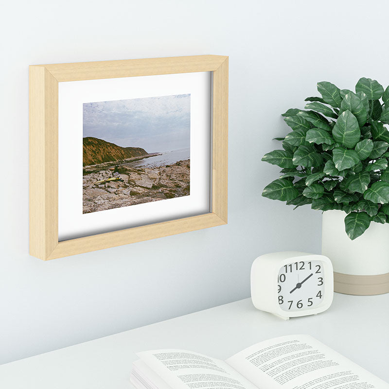 DENY Designs rocky beachside Recessed Framing Rectangle