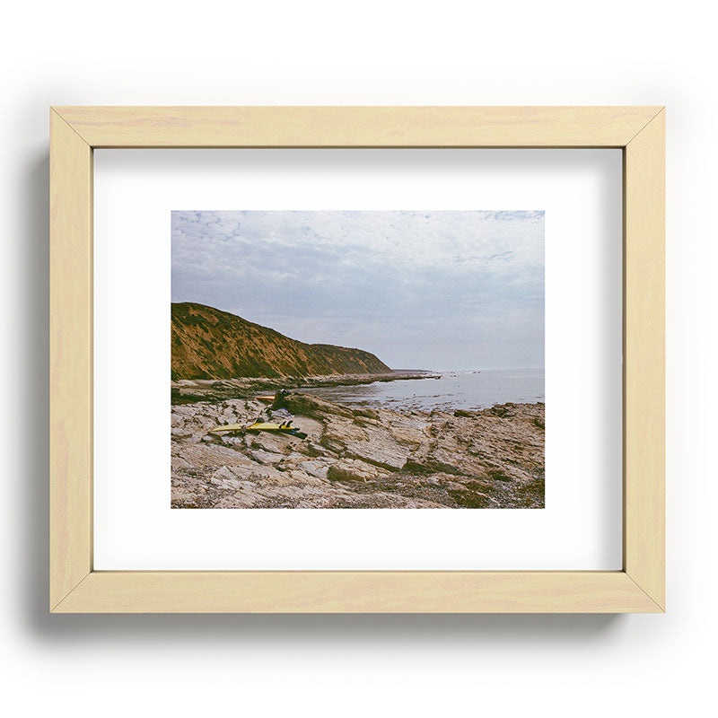 DENY Designs rocky beachside Recessed Framing Rectangle