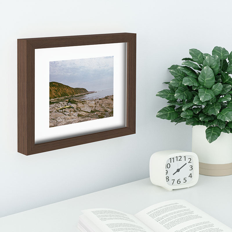 DENY Designs rocky beachside Recessed Framing Rectangle