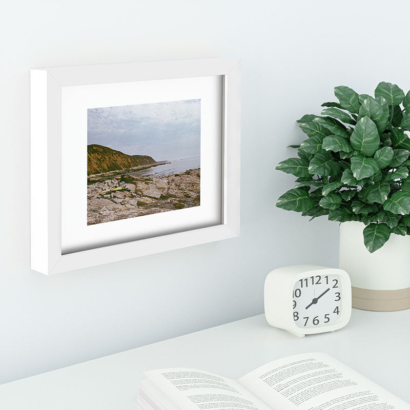 DENY Designs rocky beachside Recessed Framing Rectangle