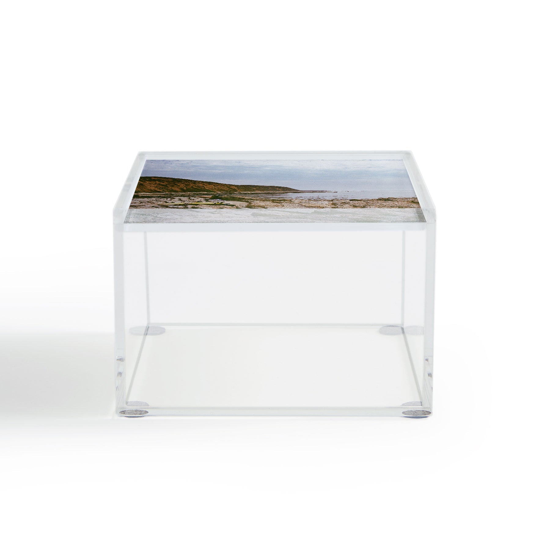 DENY Designs rocky beachside Acrylic Box