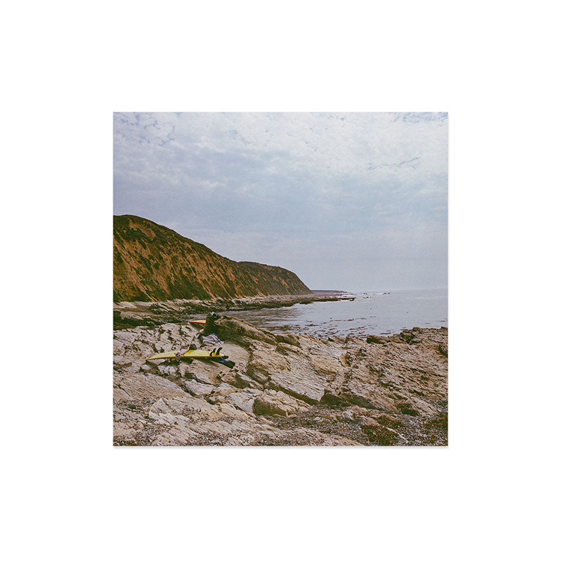 DENY Designs rocky beachside Art Print