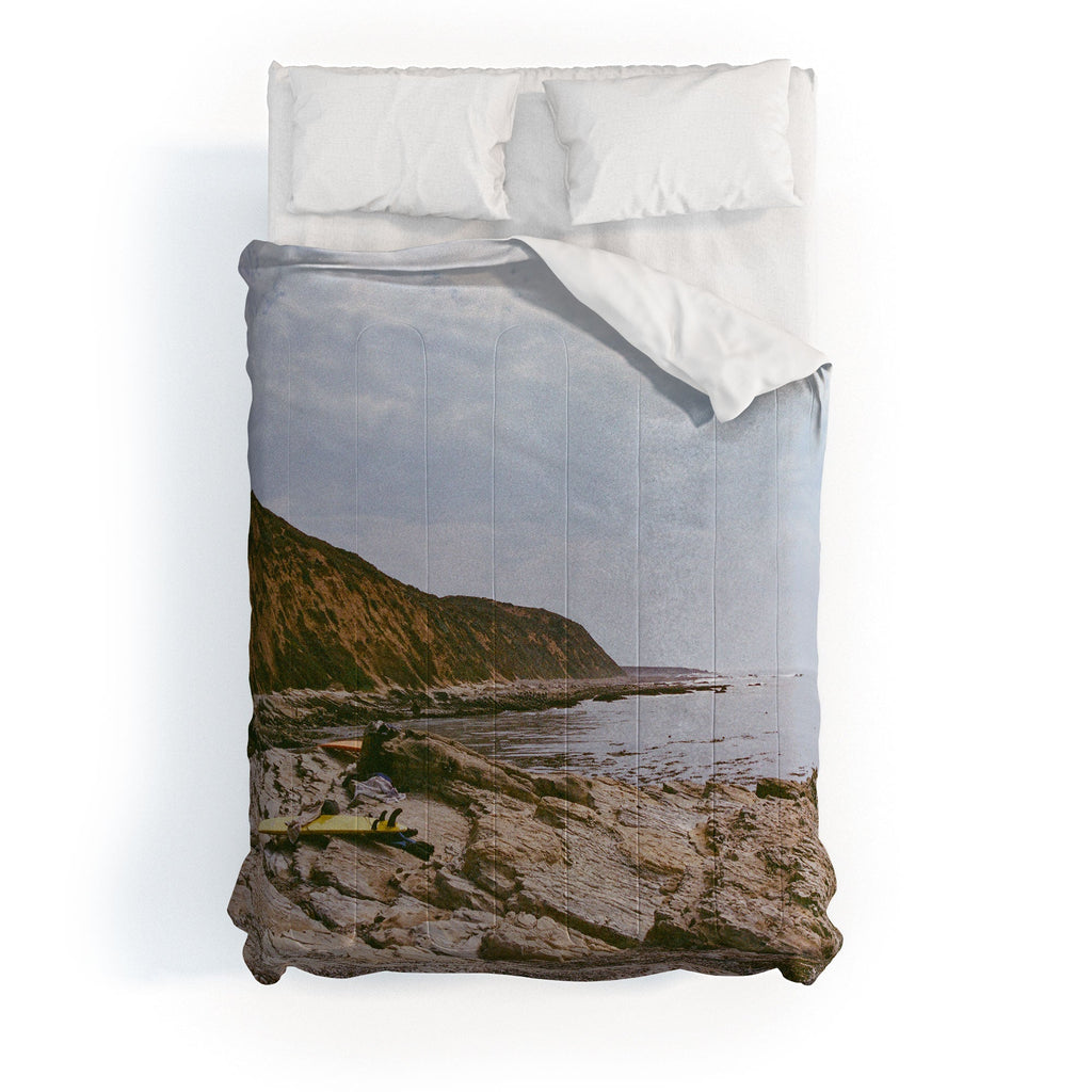 DENY Designs rocky beachside Comforter
