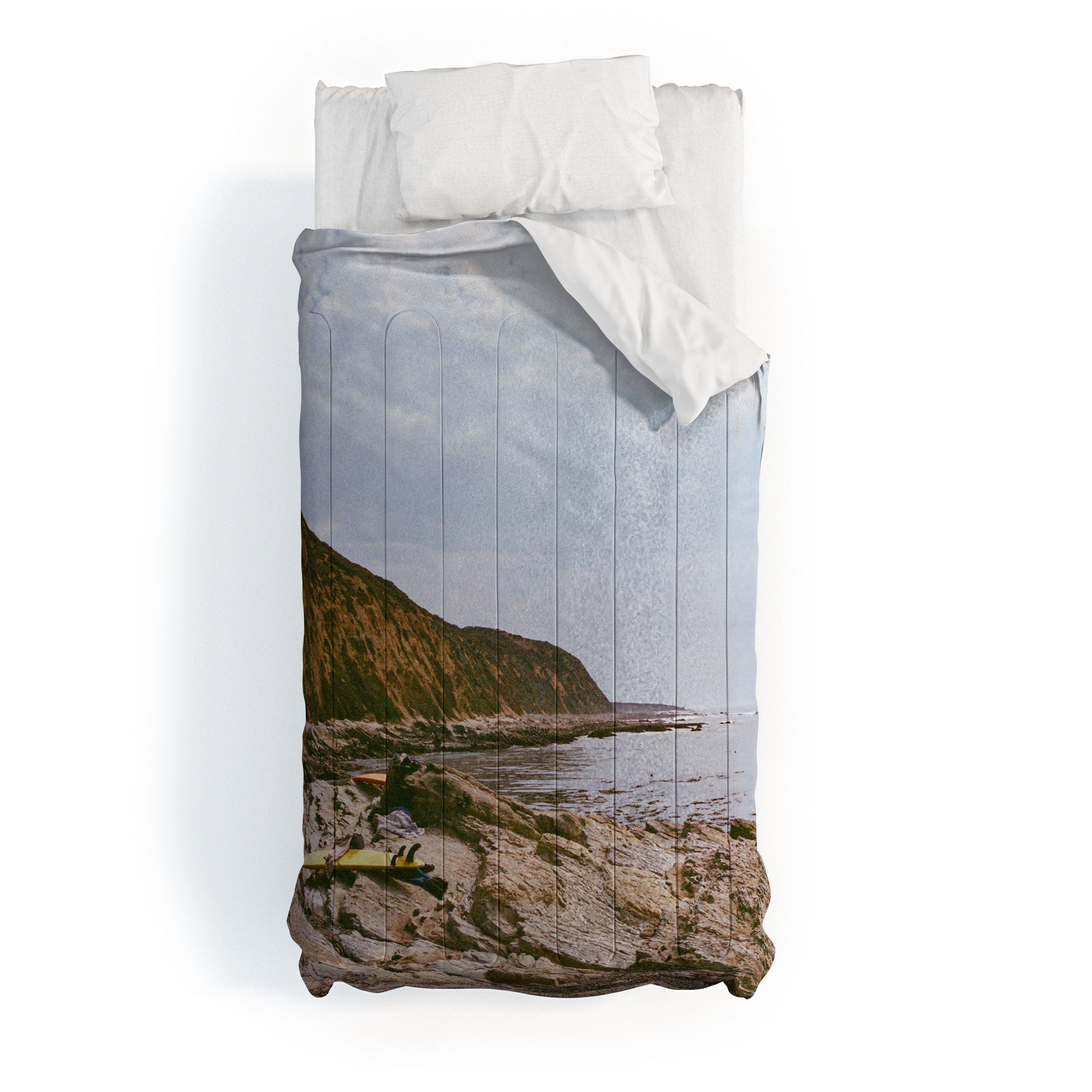 DENY Designs rocky beachside Comforter