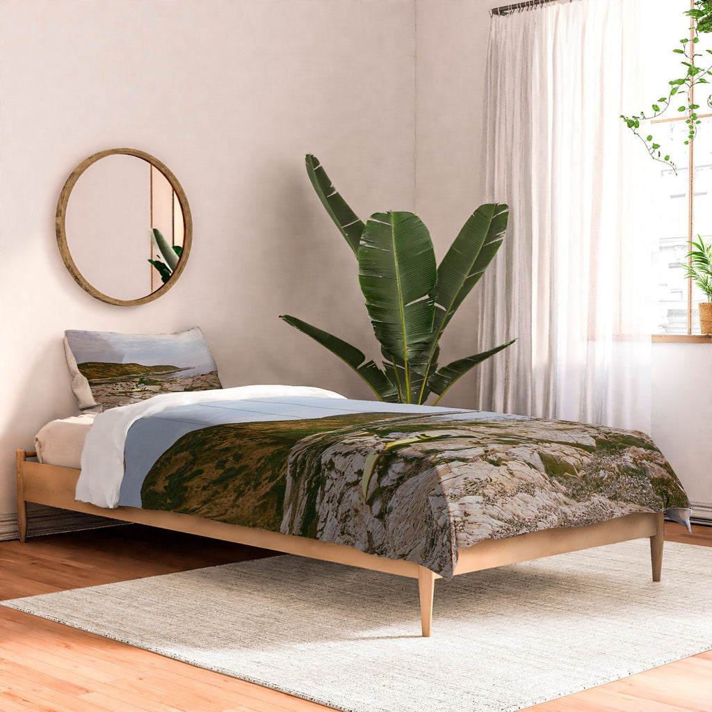 DENY Designs rocky beachside Comforter