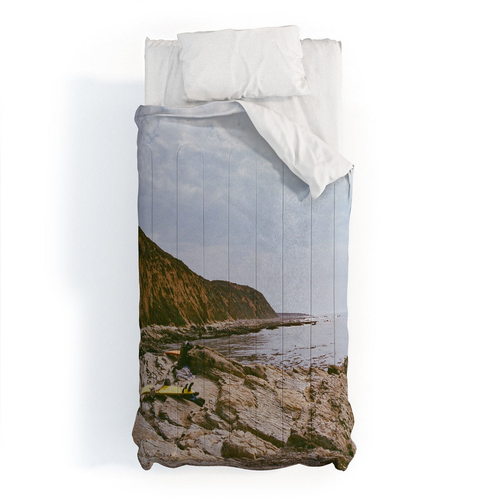 DENY Designs rocky beachside Comforter