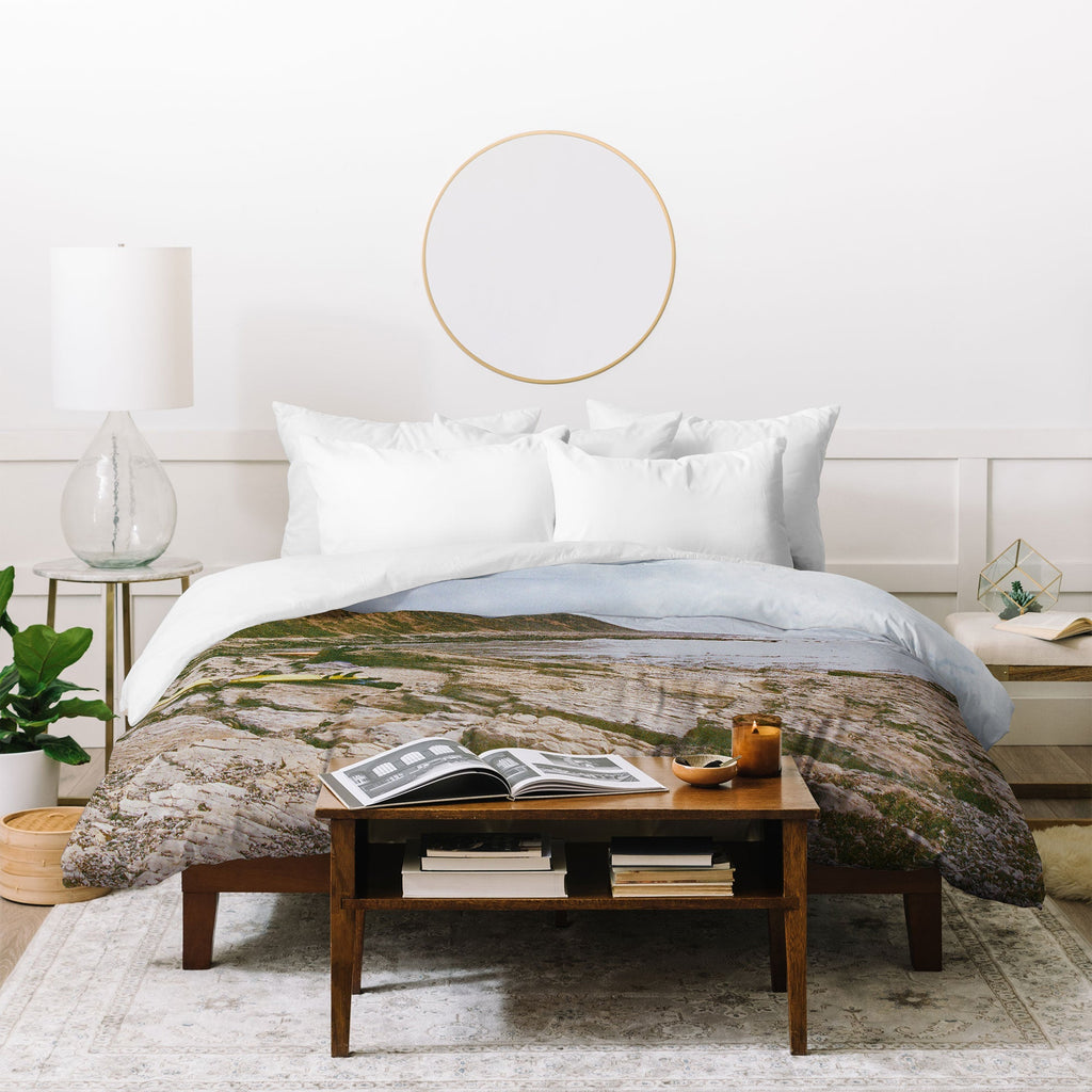 DENY Designs rocky beachside Duvet Cover