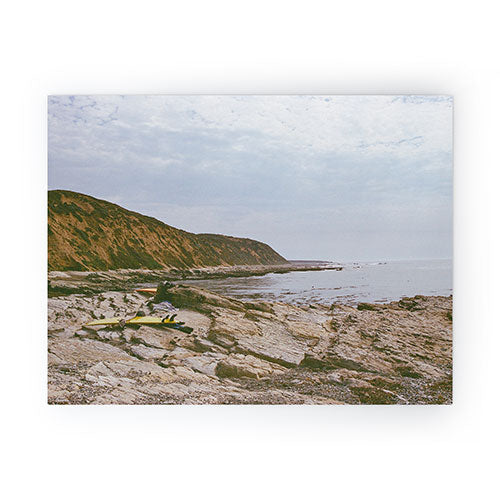 DENY Designs rocky beachside Mini Art Print