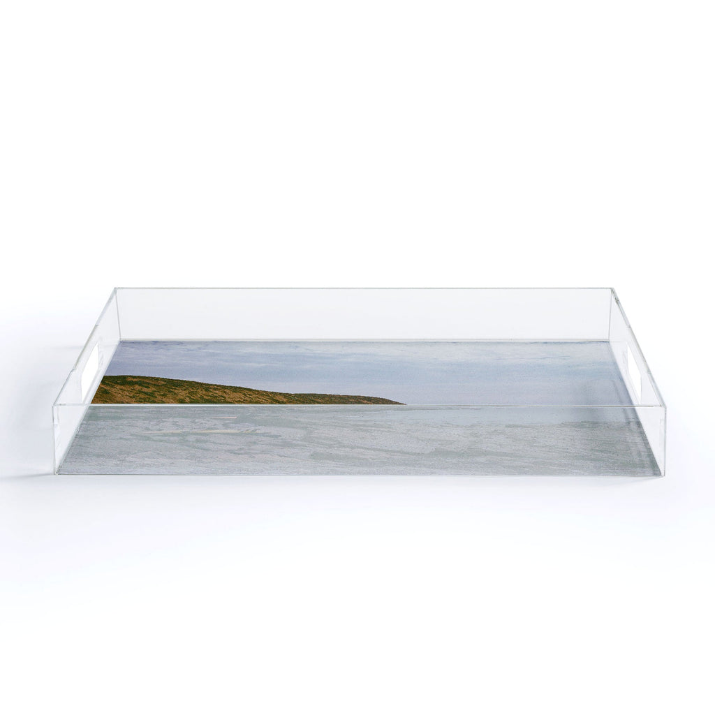 DENY Designs rocky beachside Acrylic Tray