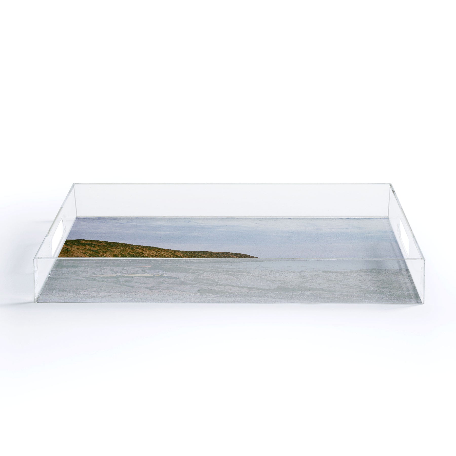 DENY Designs rocky beachside Acrylic Tray