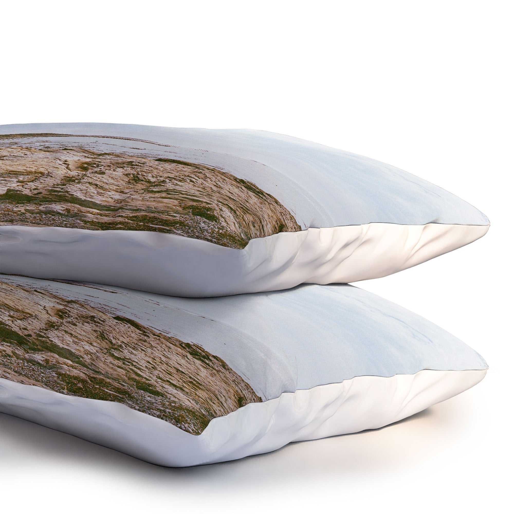 DENY Designs rocky beachside Pillow Shams