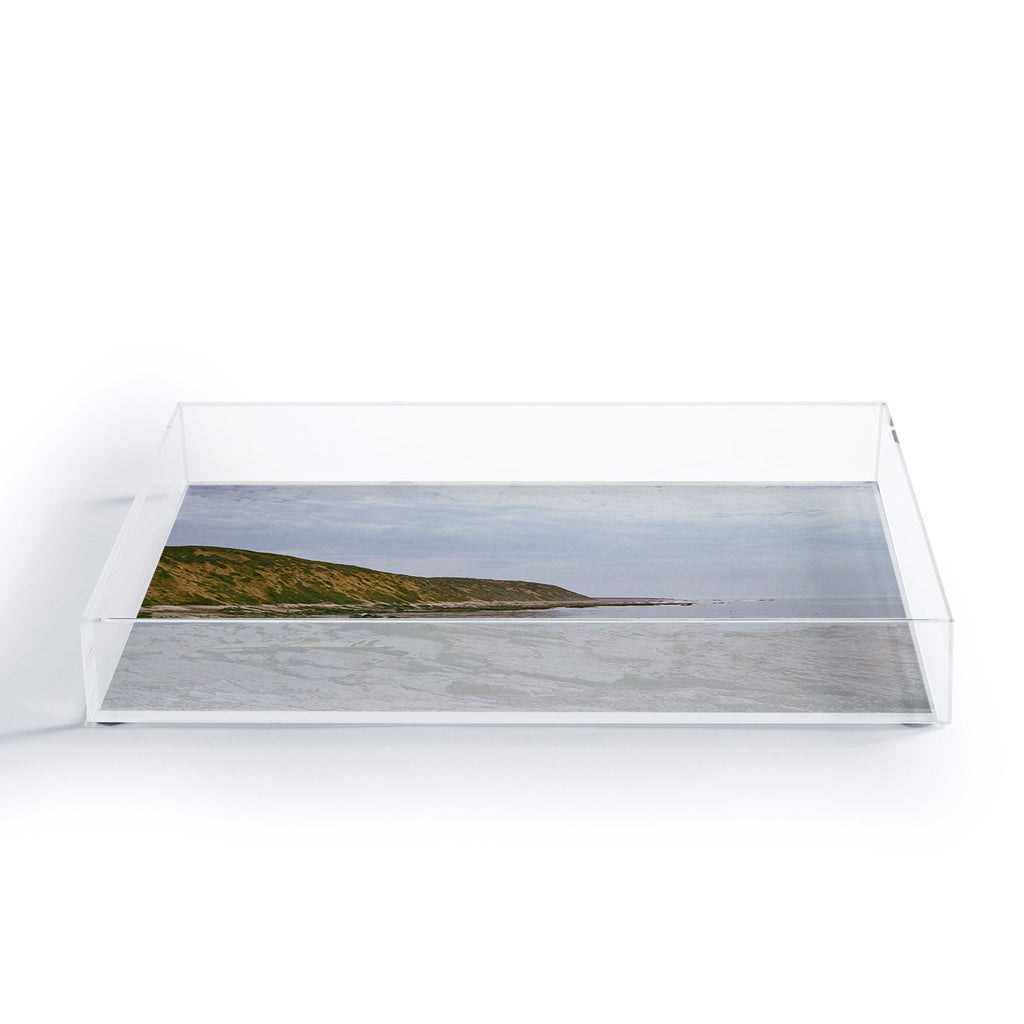 DENY Designs rocky beachside Acrylic Tray