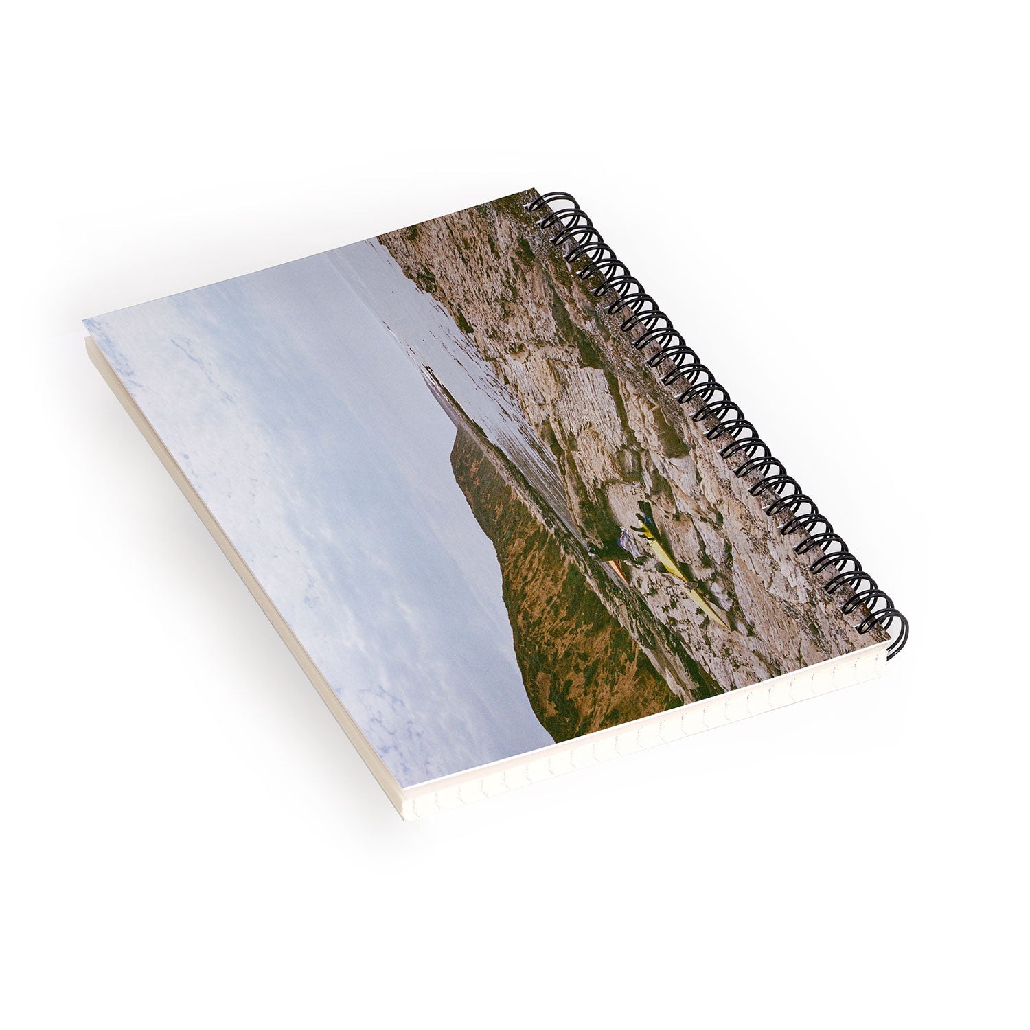 DENY Designs rocky beachside Spiral Notebook
