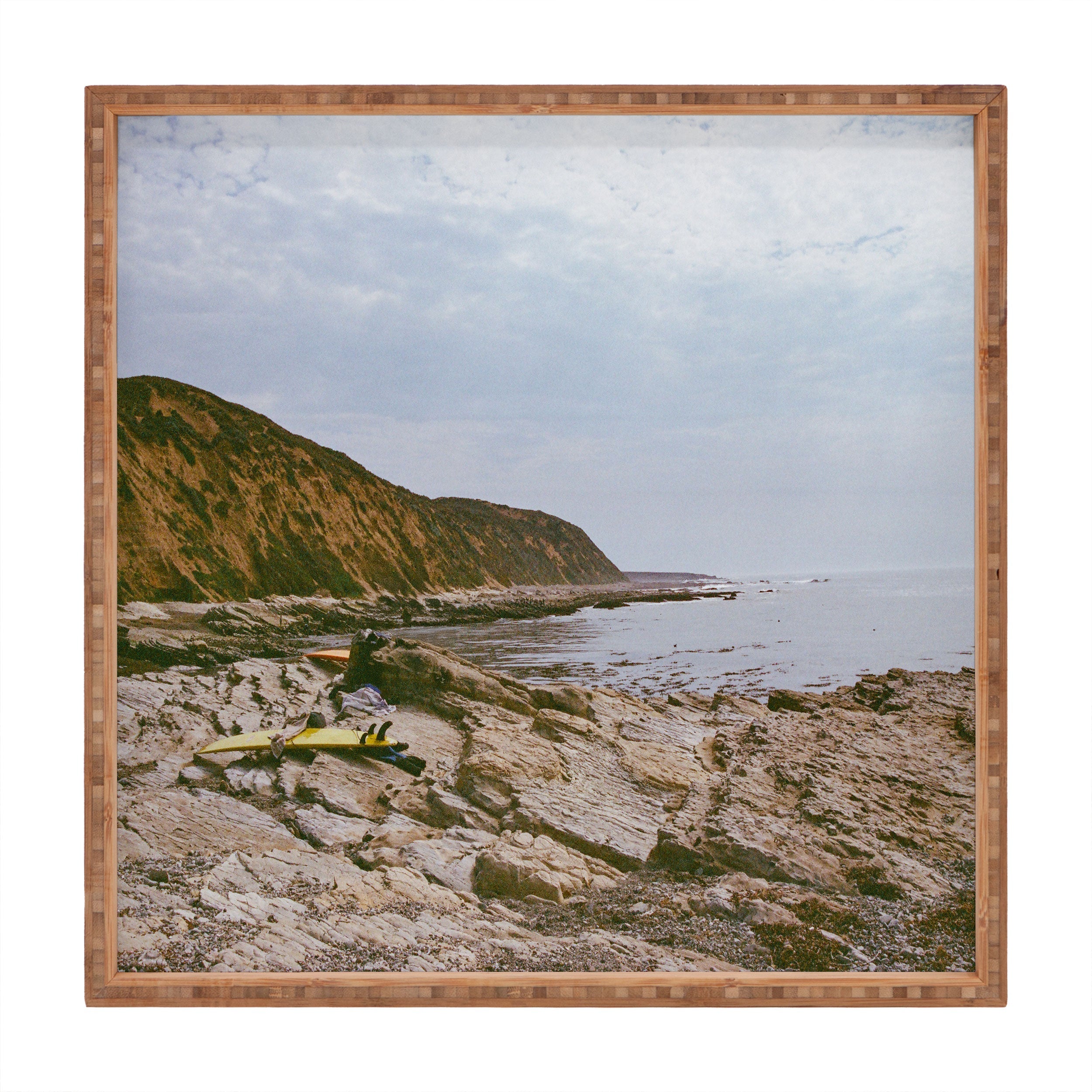 DENY Designs rocky beachside Square Tray