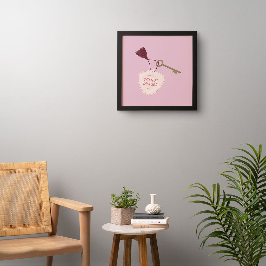 DENY Designs room key Framed Wall Art