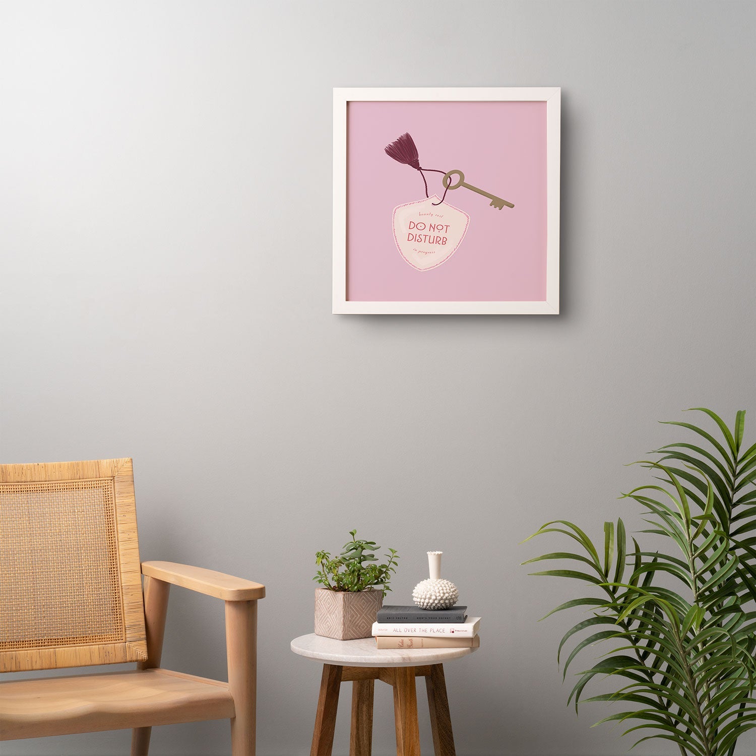 DENY Designs room key Framed Wall Art