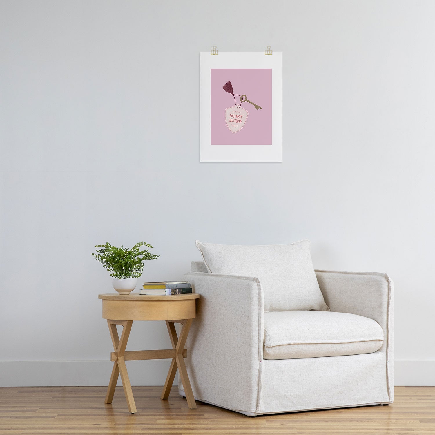 DENY Designs room key Art Print