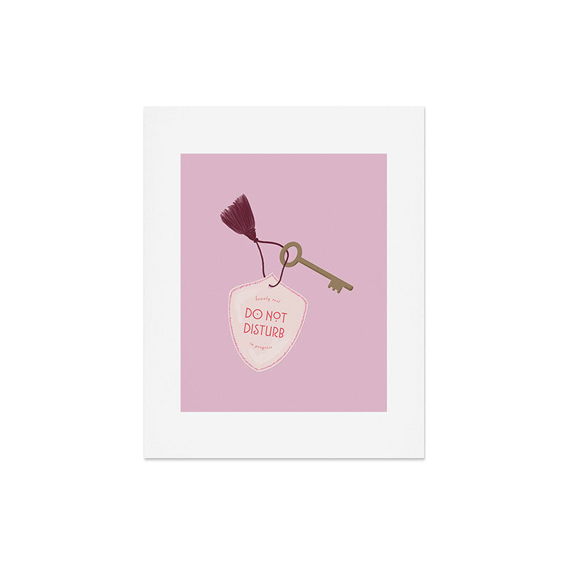 DENY Designs room key Art Print