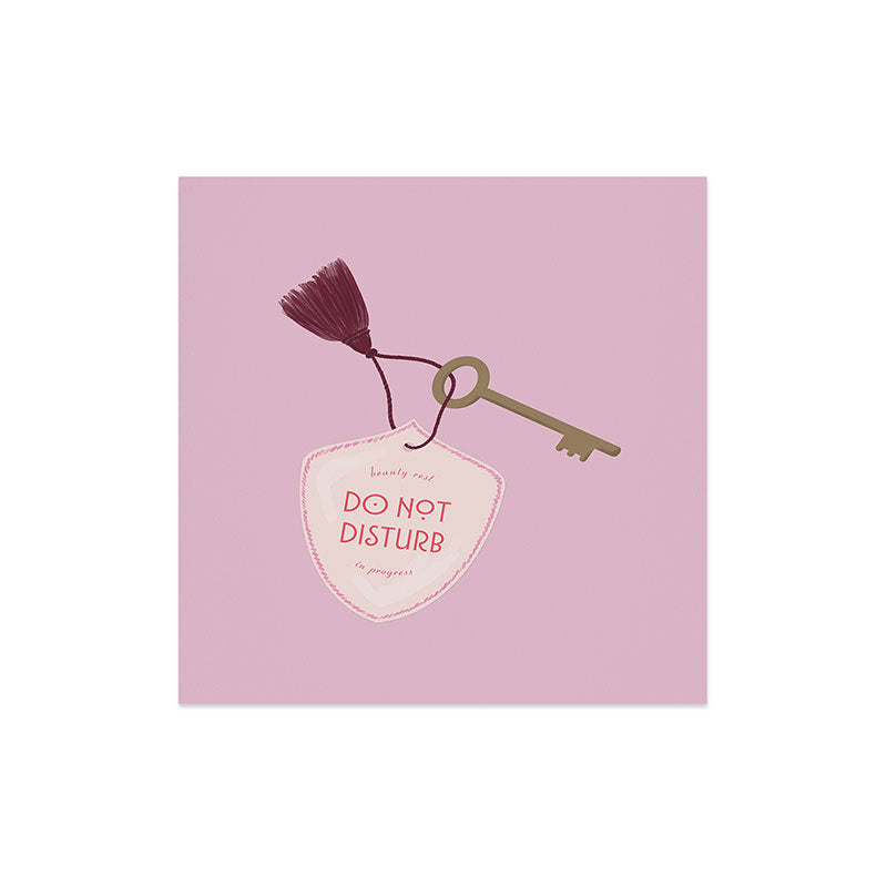 DENY Designs room key Art Print