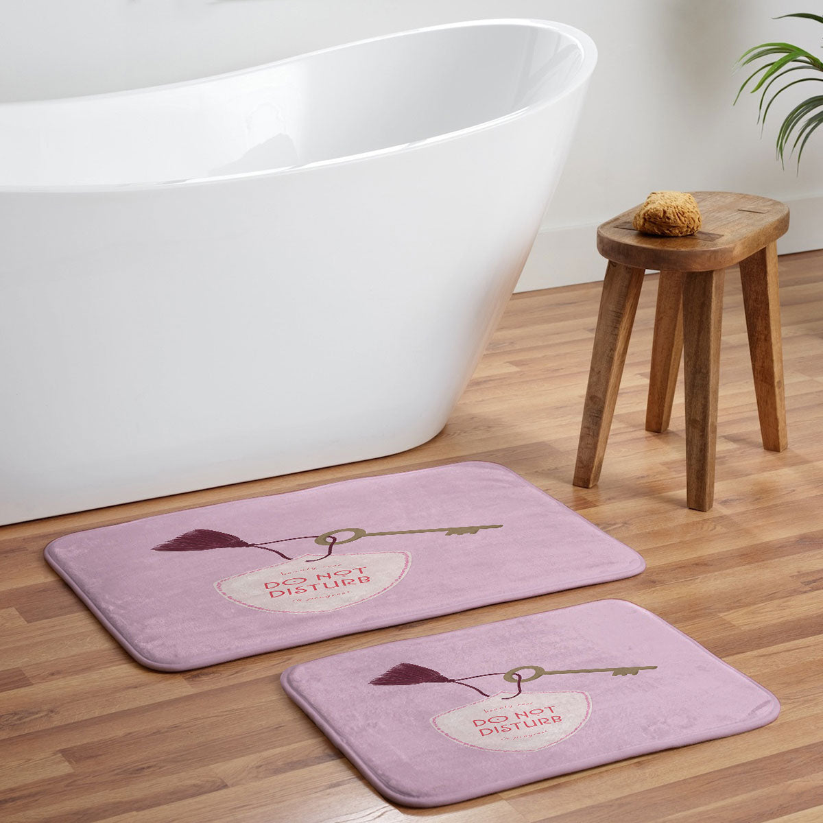 DENY Designs room key Memory Foam Bath Mat