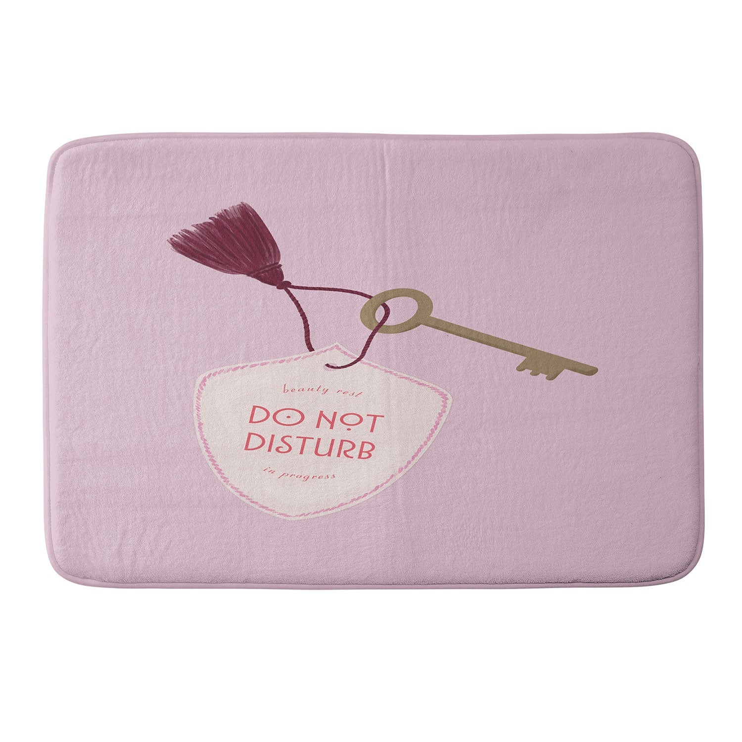 DENY Designs room key Memory Foam Bath Mat