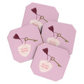 DENY Designs room key Coaster Set