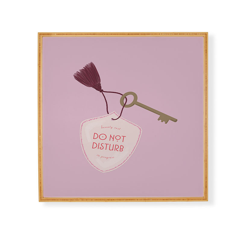 DENY Designs room key Framed Wall Art