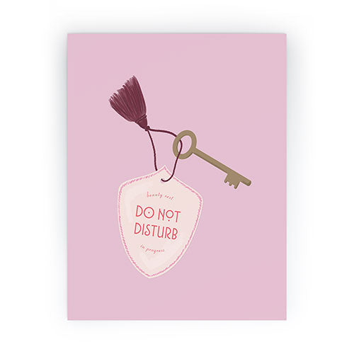DENY Designs room key Mini Art Print