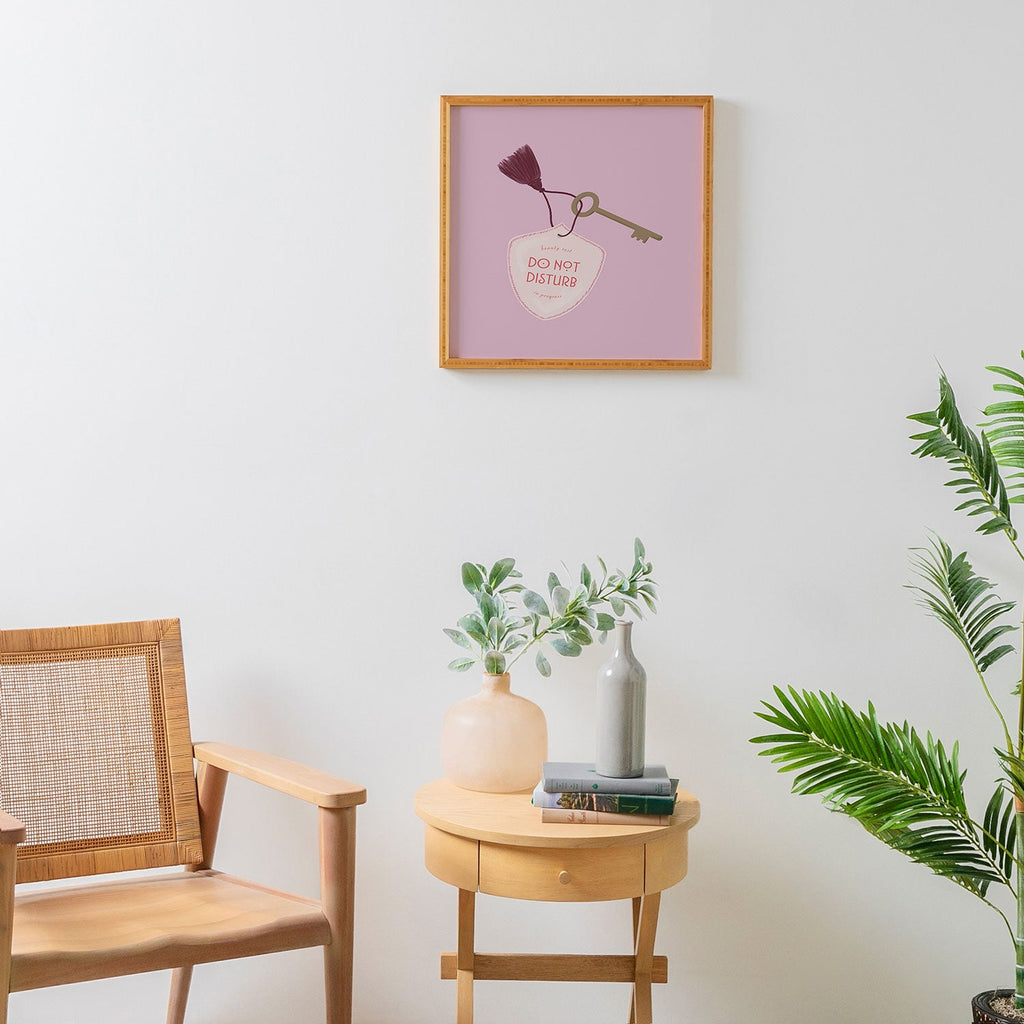 DENY Designs room key Framed Wall Art