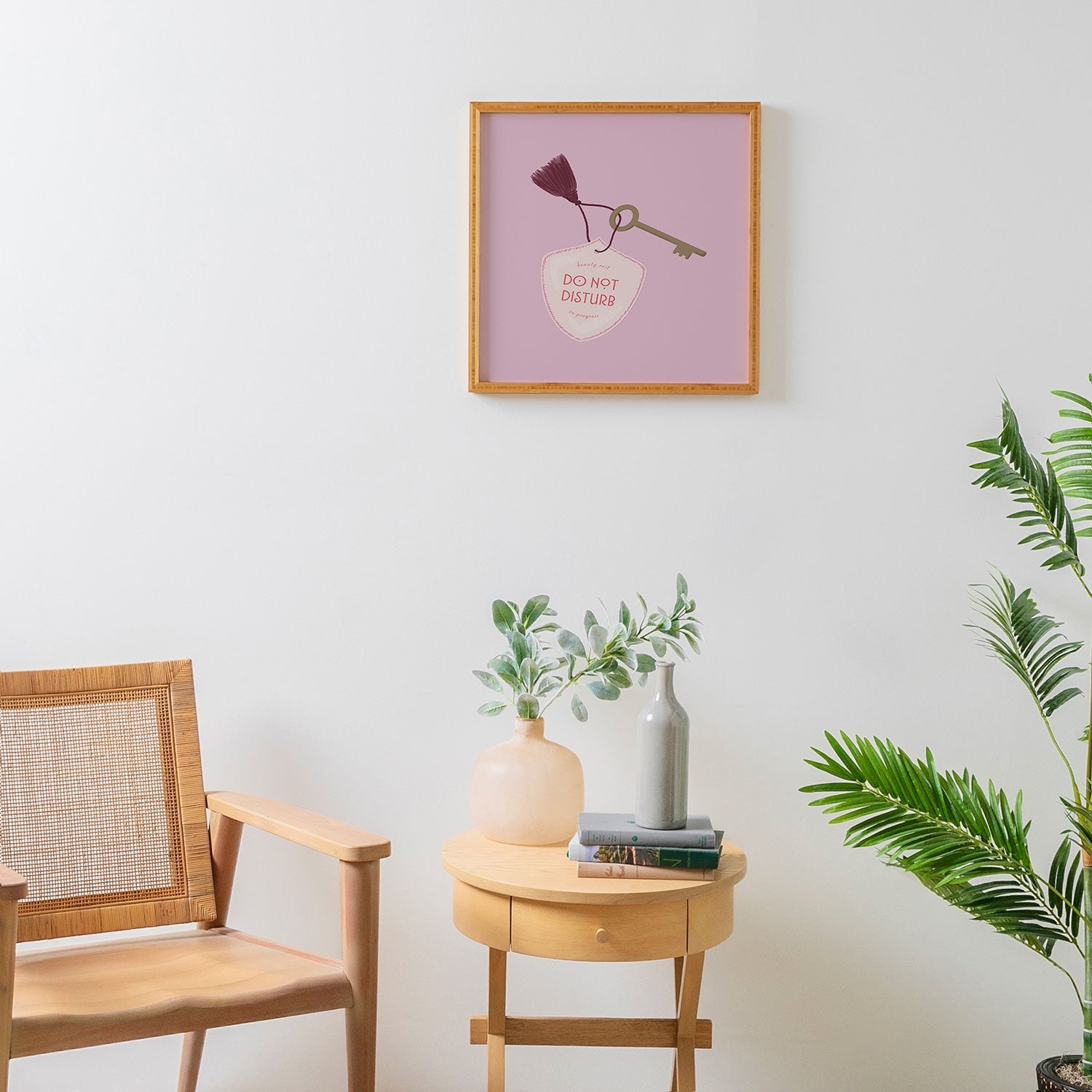 DENY Designs room key Framed Wall Art