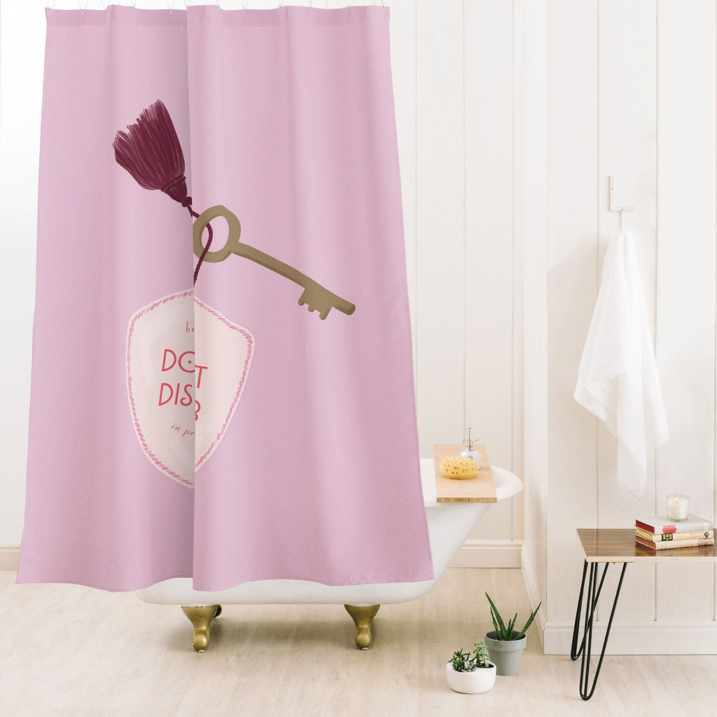 DENY Designs room key Shower Curtain