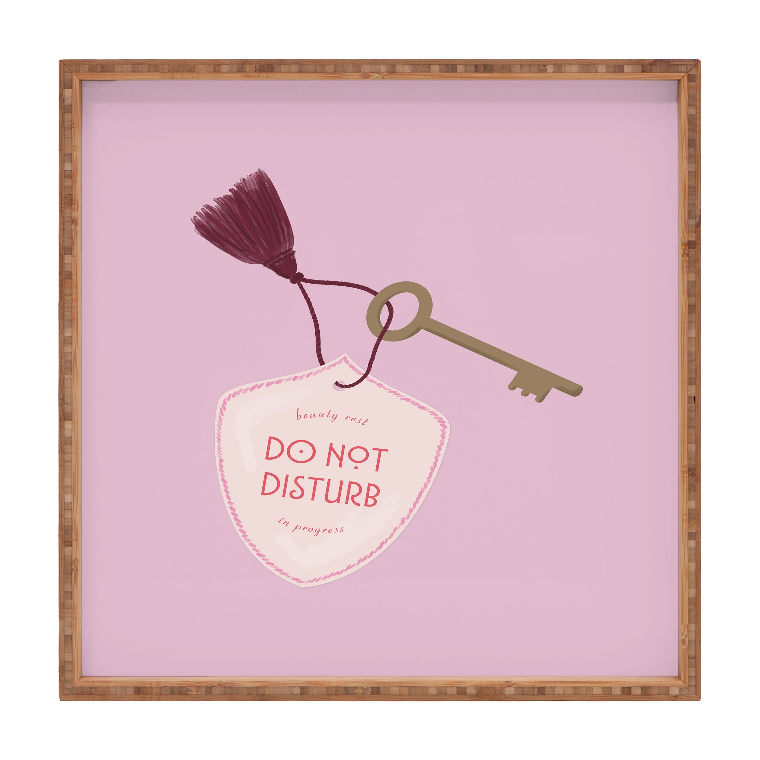 DENY Designs room key Square Tray