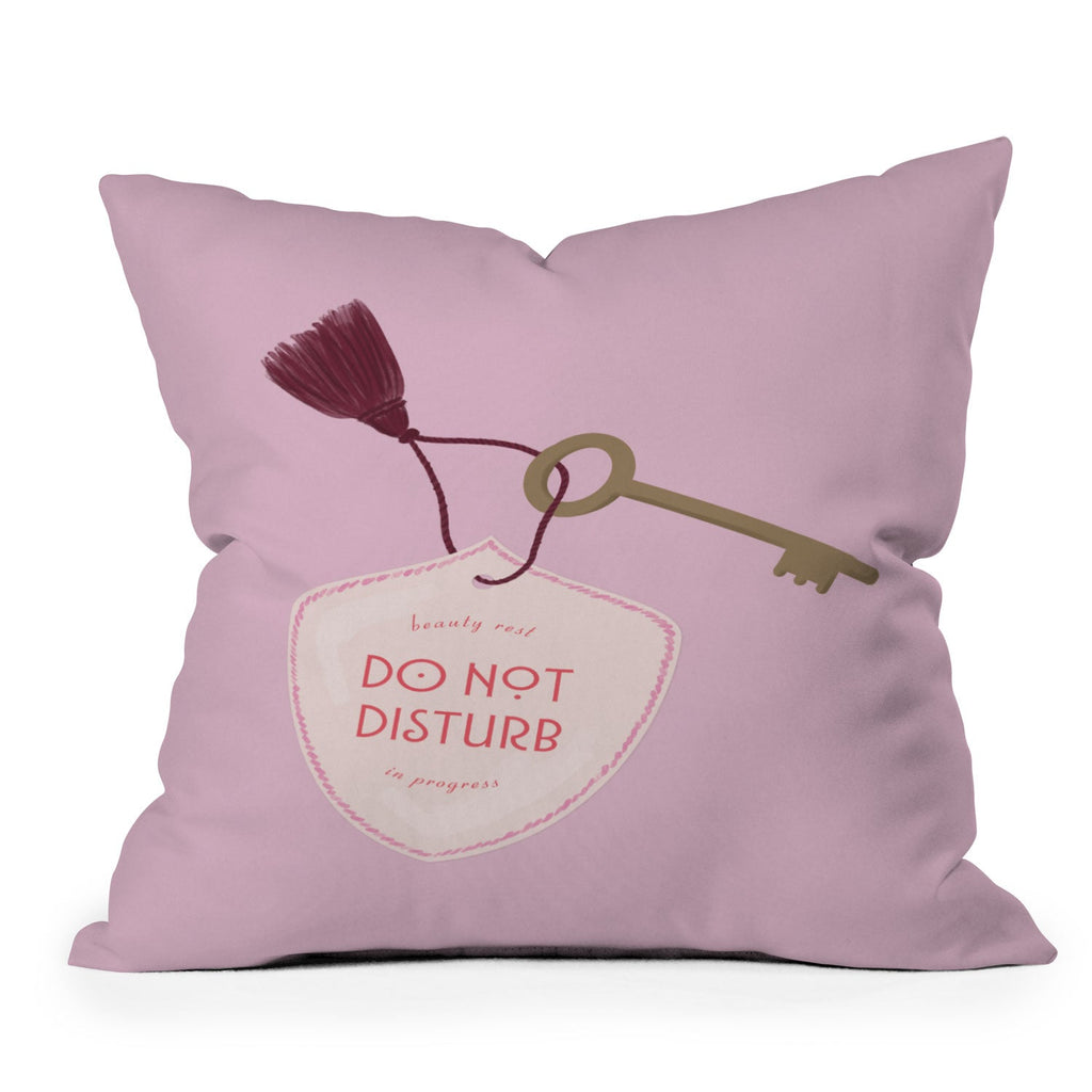 DENY Designs room key Throw Pillow