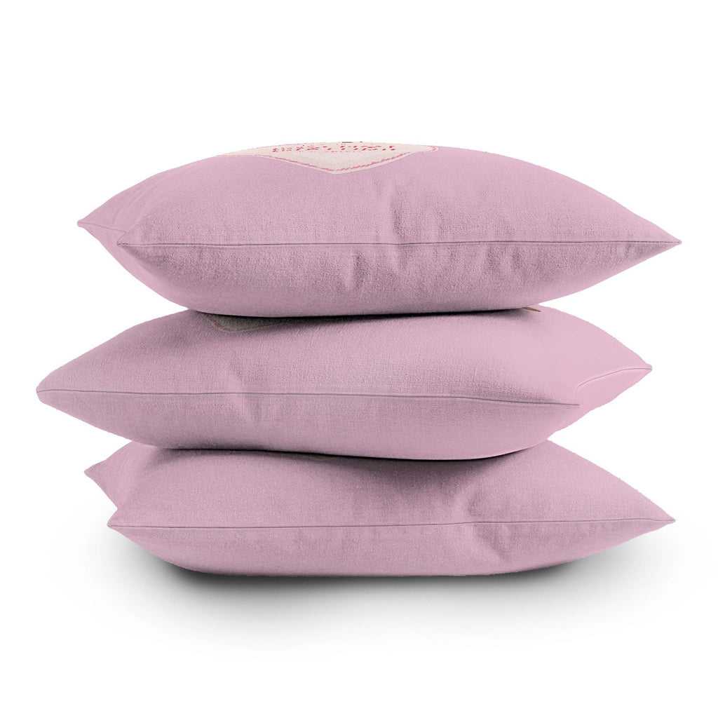 DENY Designs room key Outdoor Throw Pillow