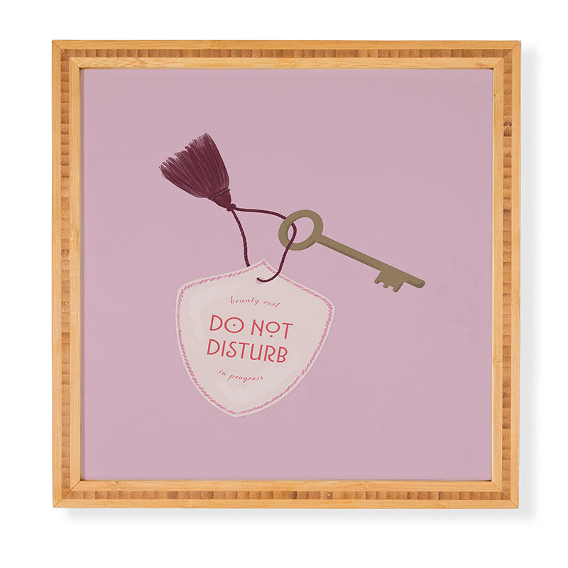 DENY Designs room key Framed Wall Art