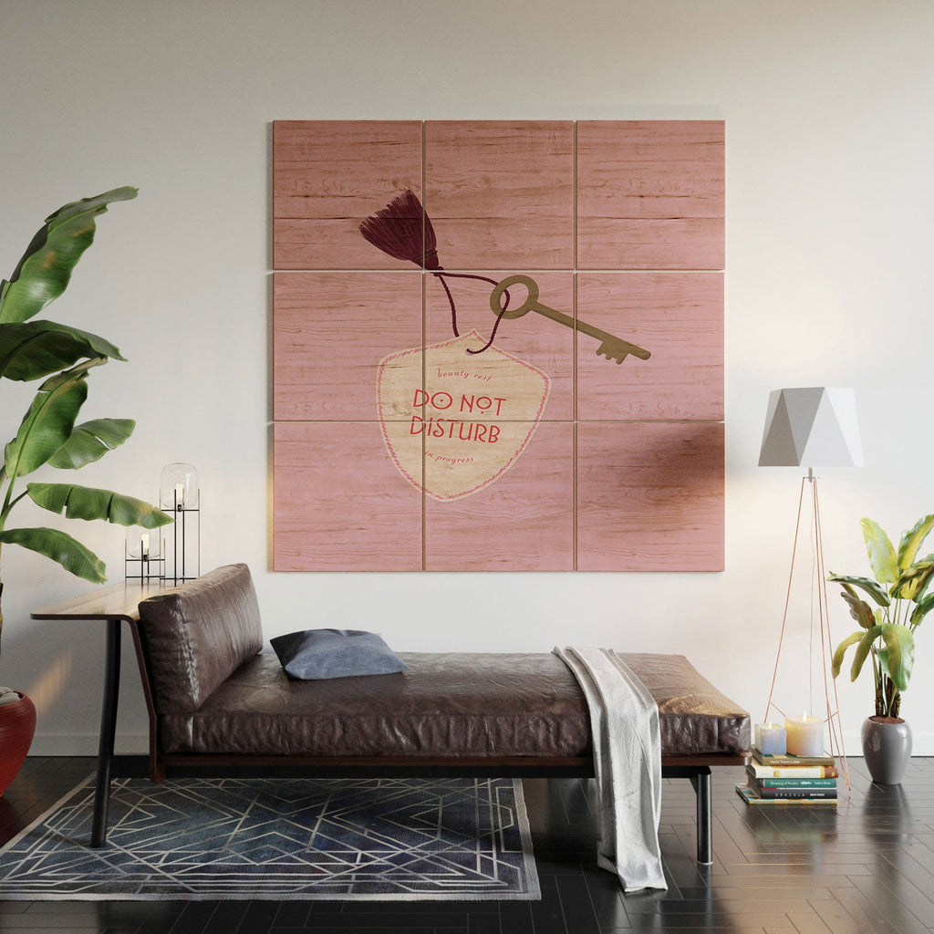 DENY Designs room key Wood Wall Mural