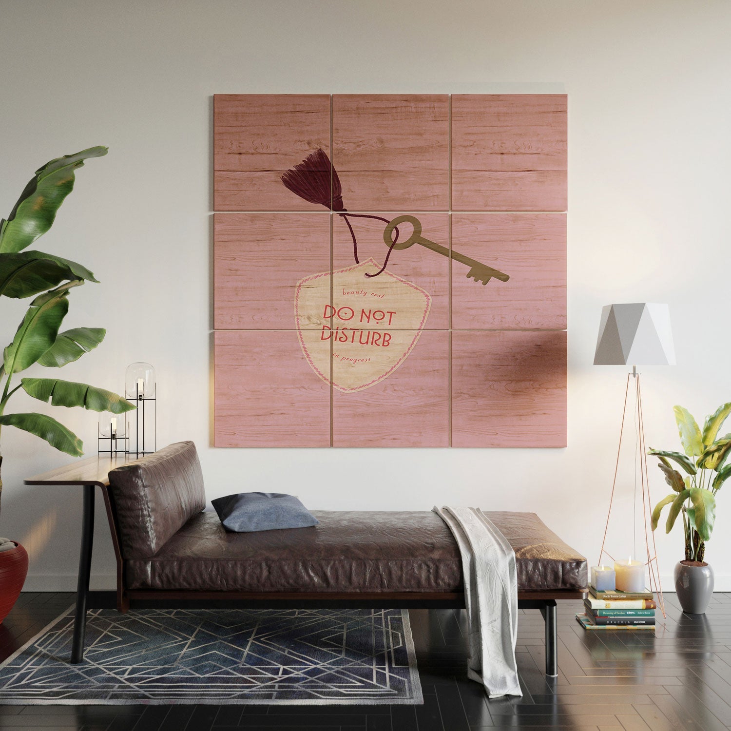 DENY Designs room key Wood Wall Mural