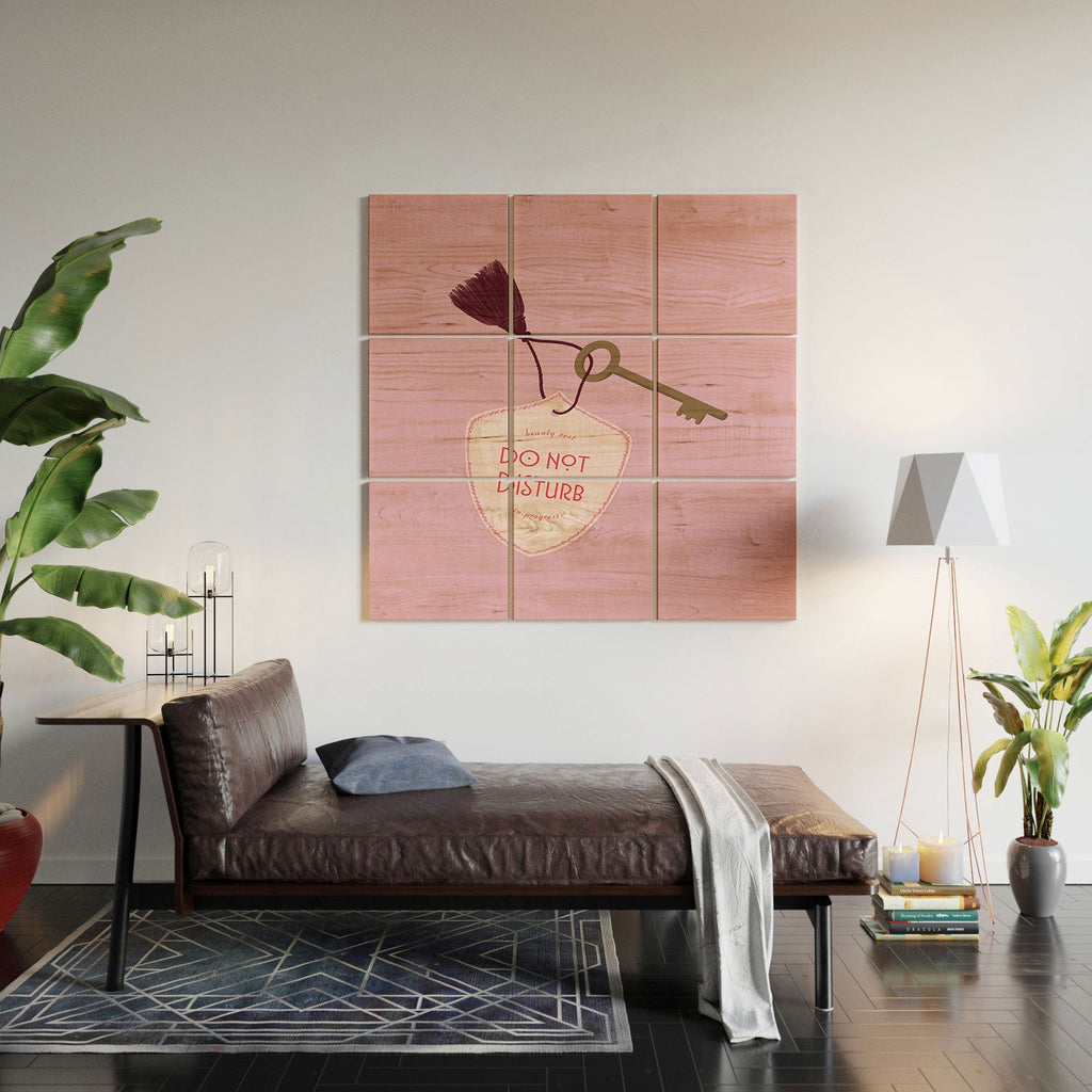 DENY Designs room key Wood Wall Mural