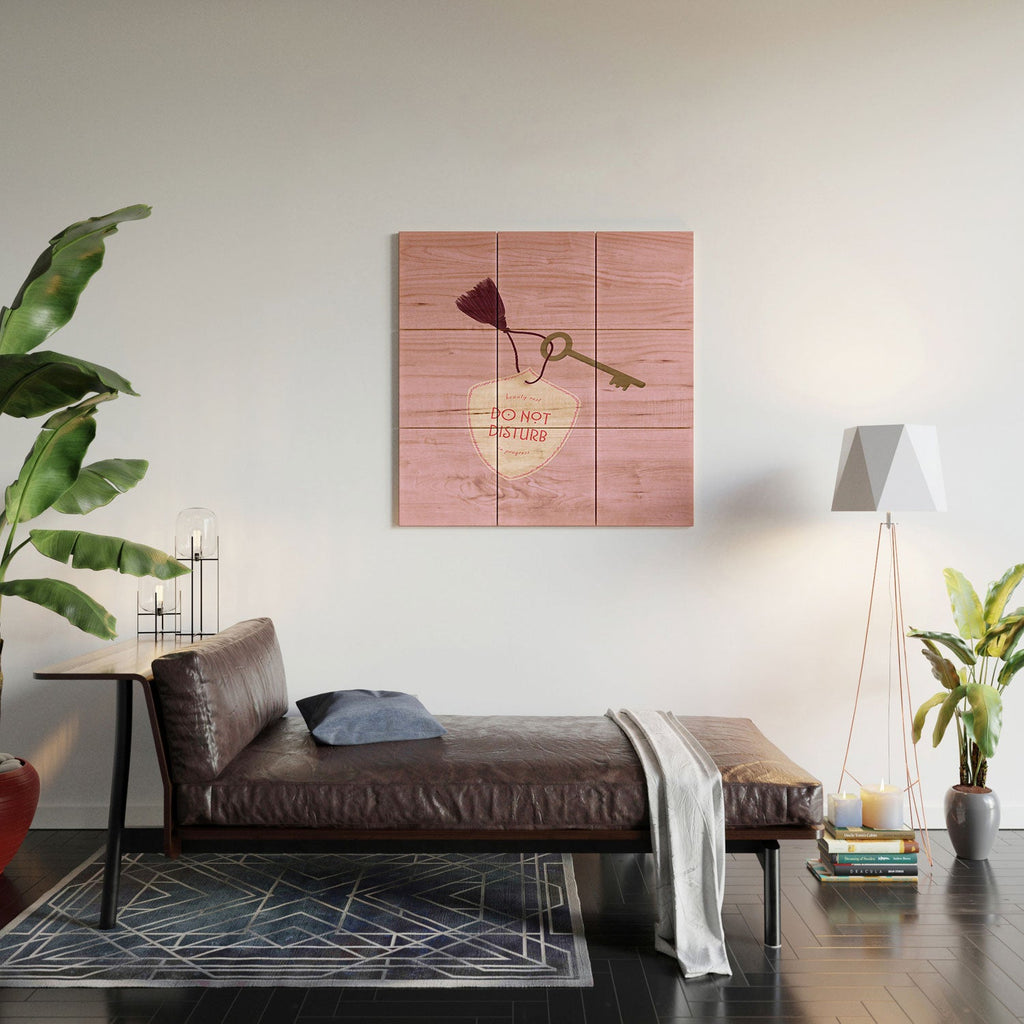 DENY Designs room key Wood Wall Mural