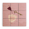 DENY Designs room key Wood Wall Mural