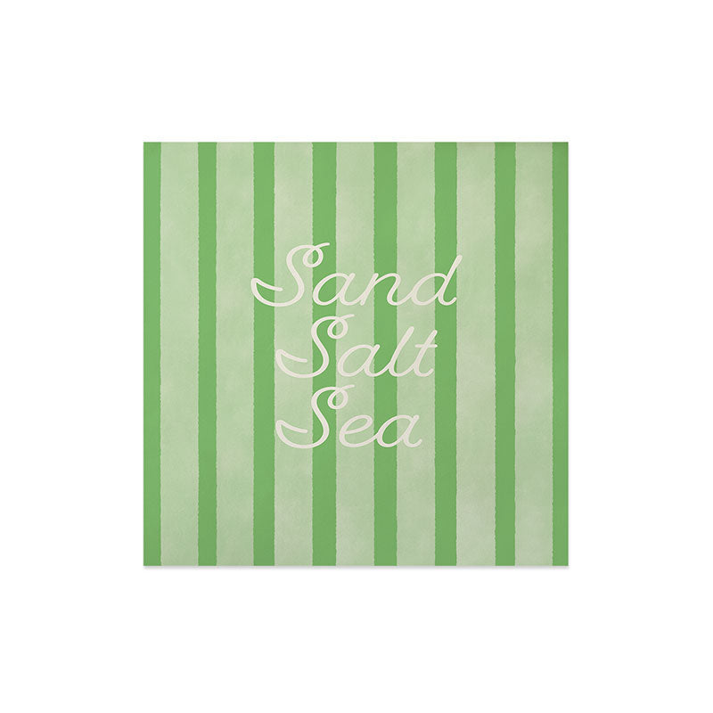 DENY Designs sand salt sea Art Print