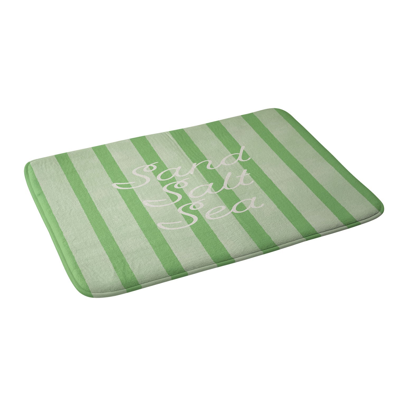 DENY Designs sand salt sea Memory Foam Bath Mat