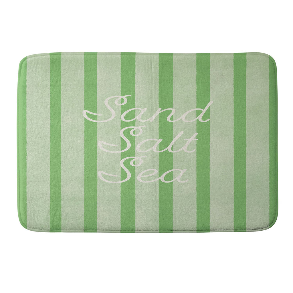 DENY Designs sand salt sea Memory Foam Bath Mat