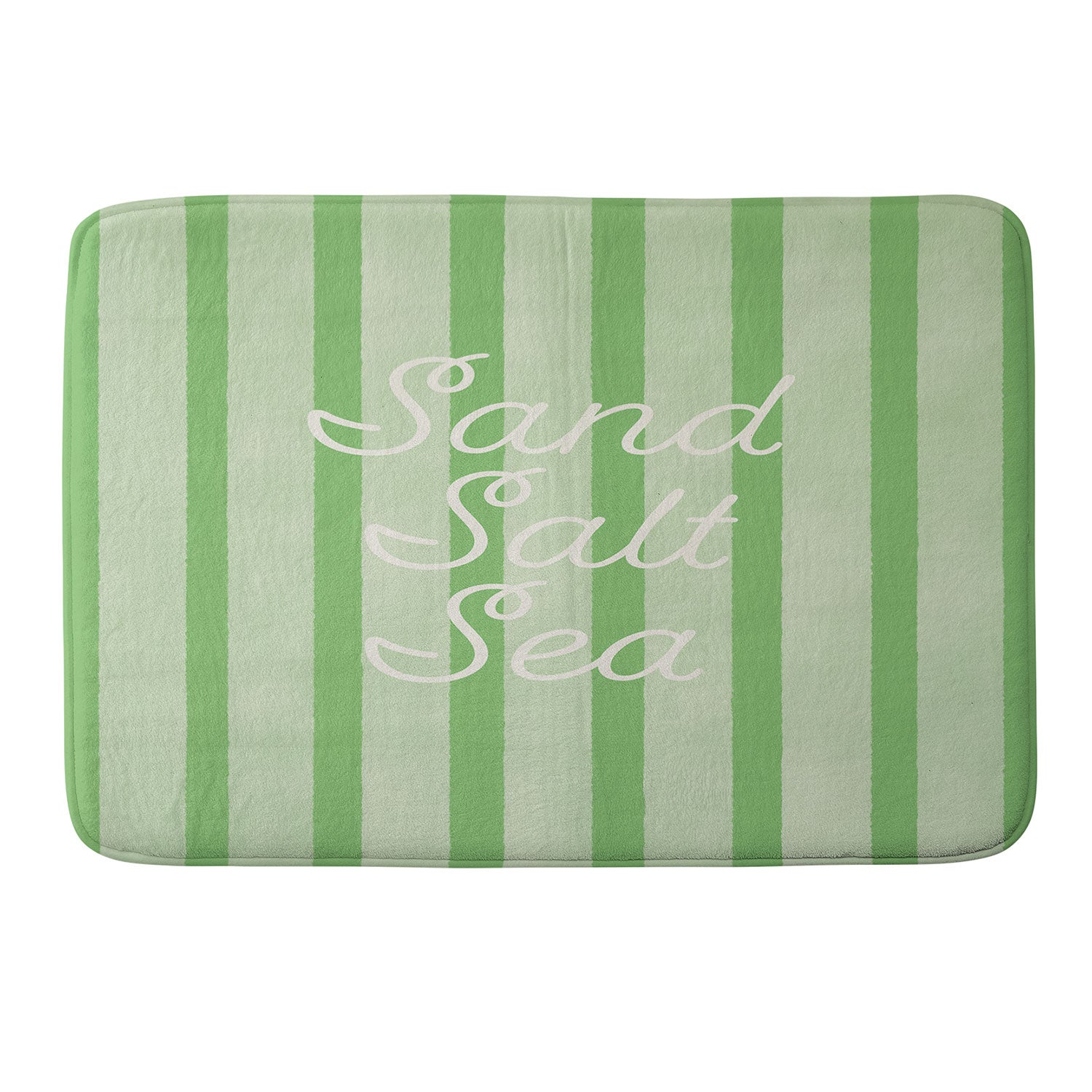 DENY Designs sand salt sea Memory Foam Bath Mat