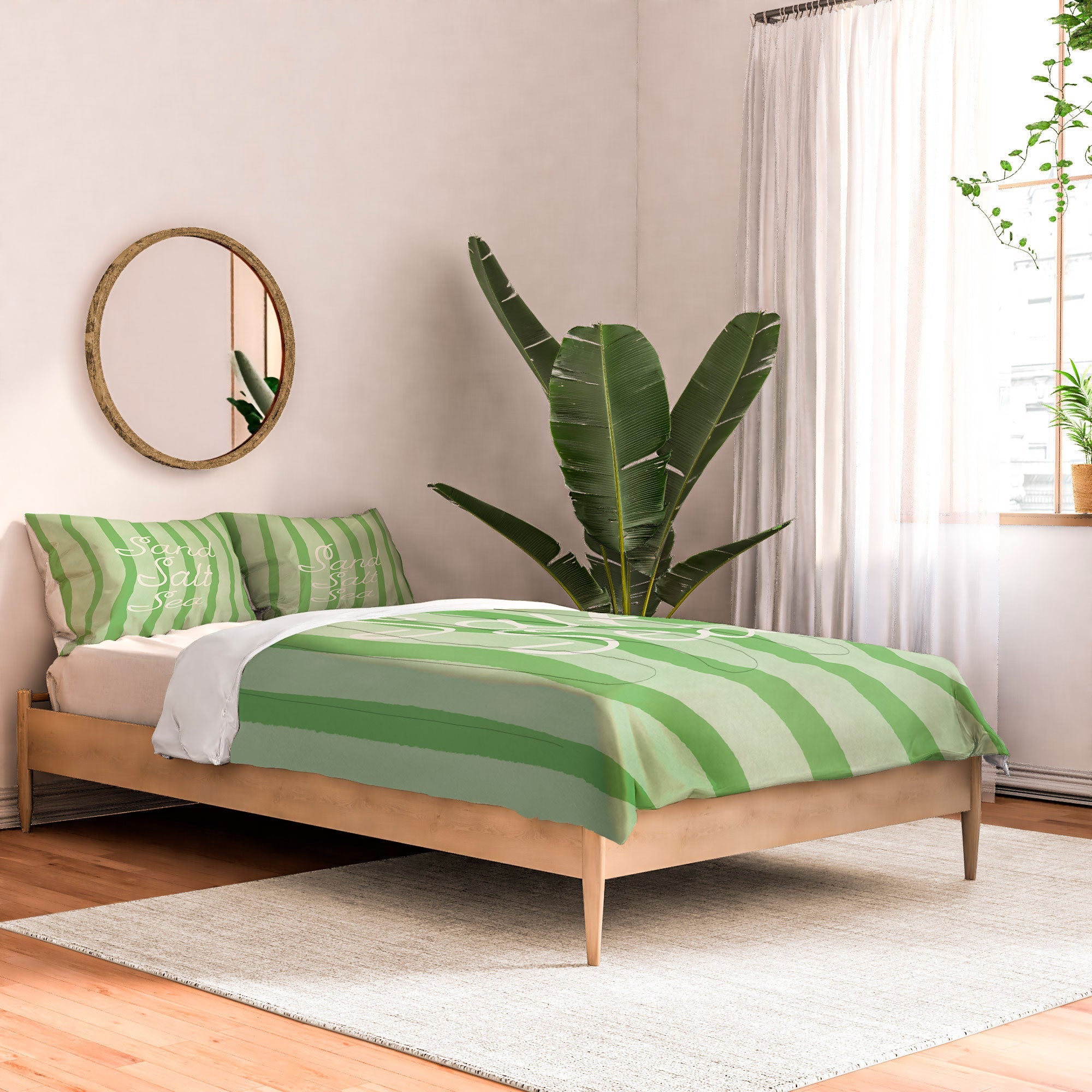 DENY Designs sand salt sea Comforter