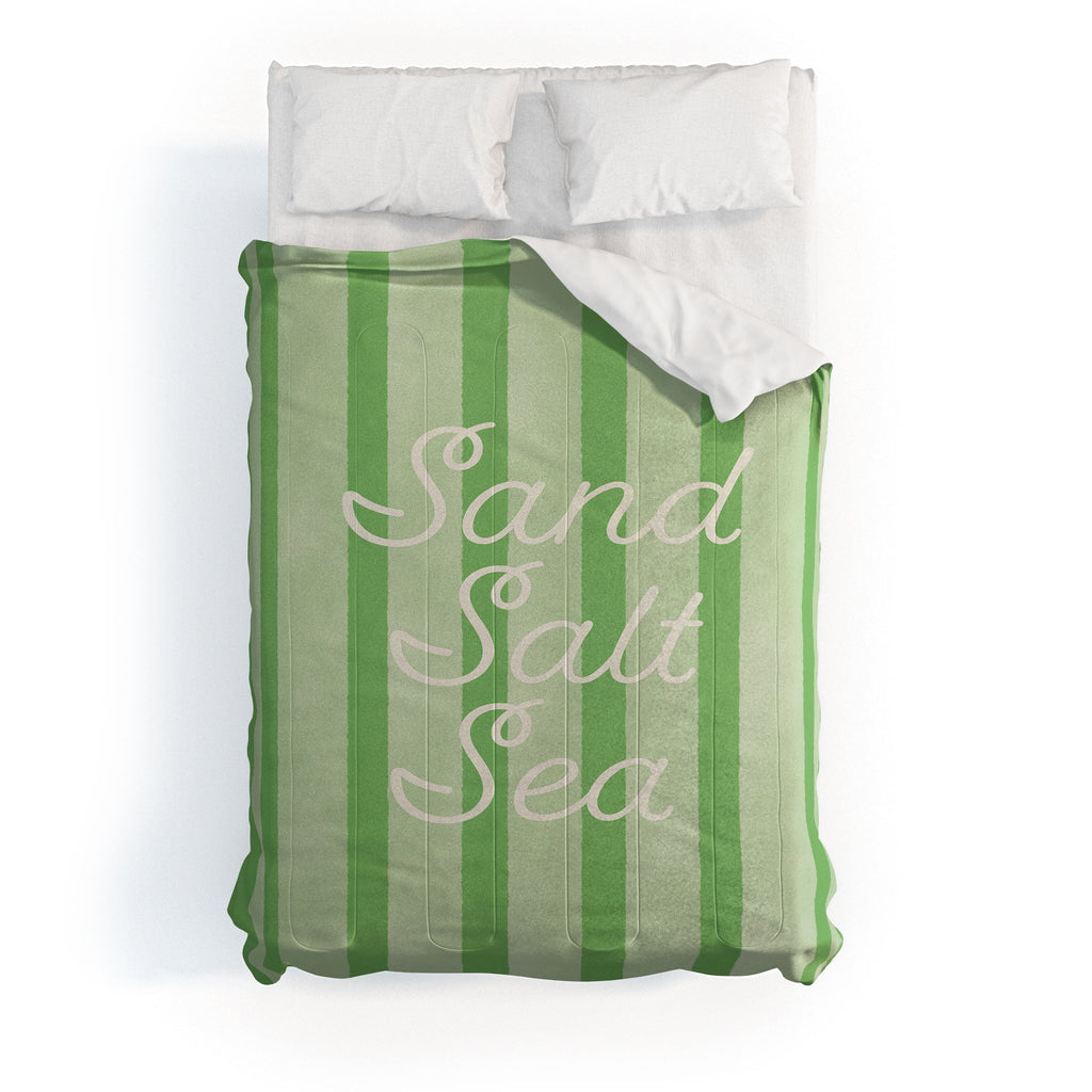 DENY Designs sand salt sea Comforter