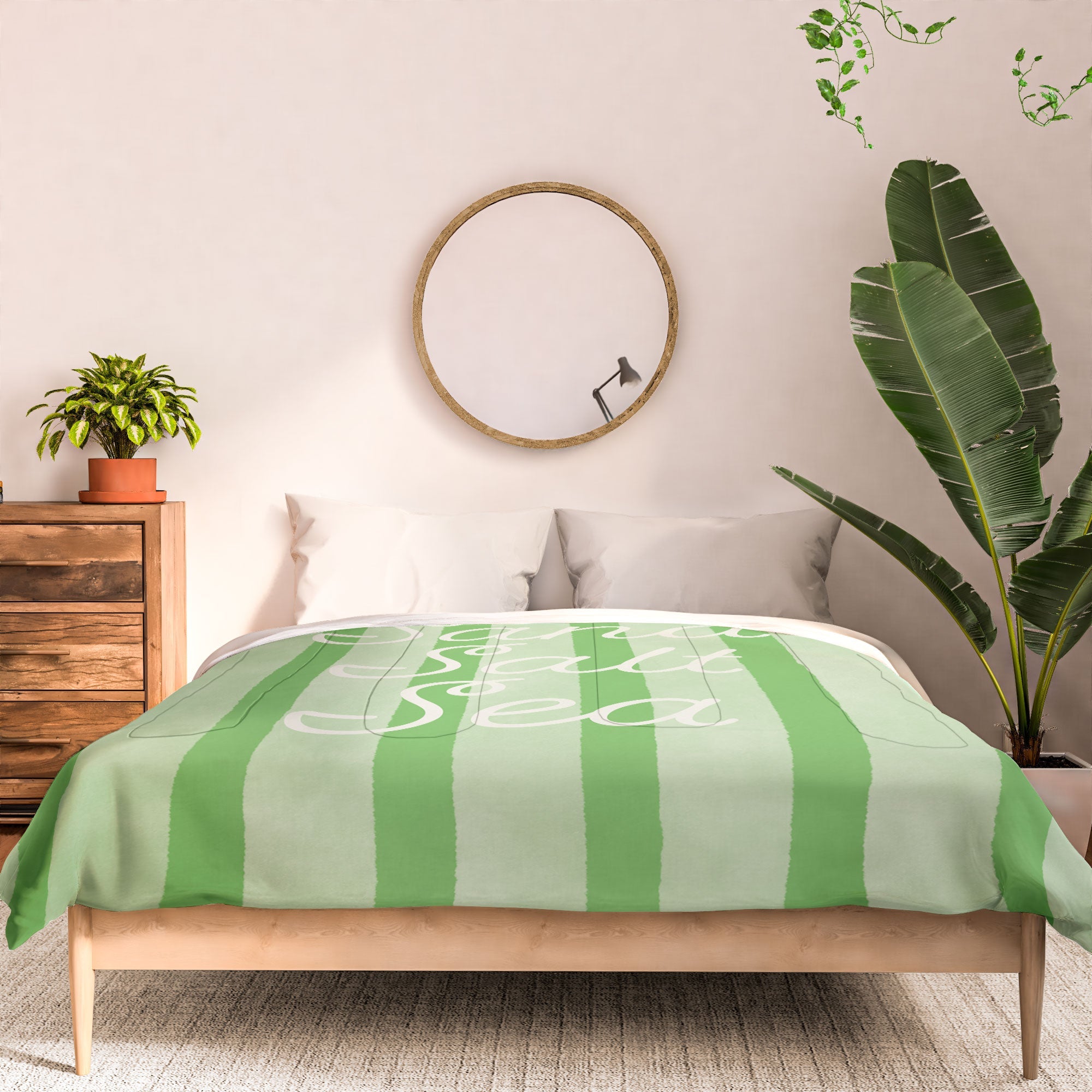 DENY Designs sand salt sea Comforter