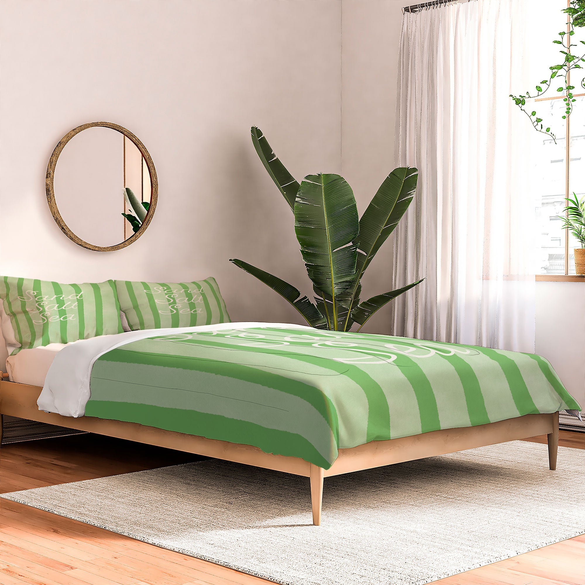 DENY Designs sand salt sea Comforter